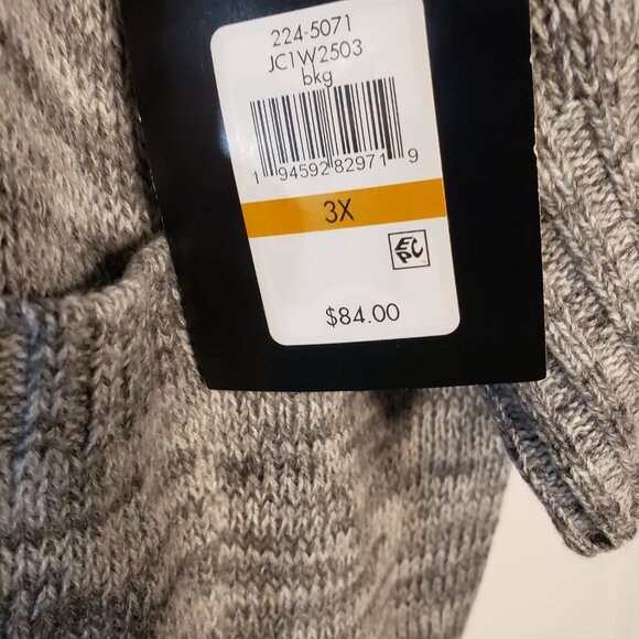 URBAN PIPELINE GRAY AND BLACK LONGSLEEVE HUDI SIZE XXL BLEND COTTON - Picture 4 of 6